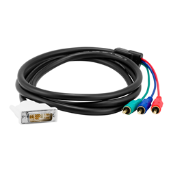 AMX CC-DVI-RCA3M - DVI to 3 RCA Male Cable 6'